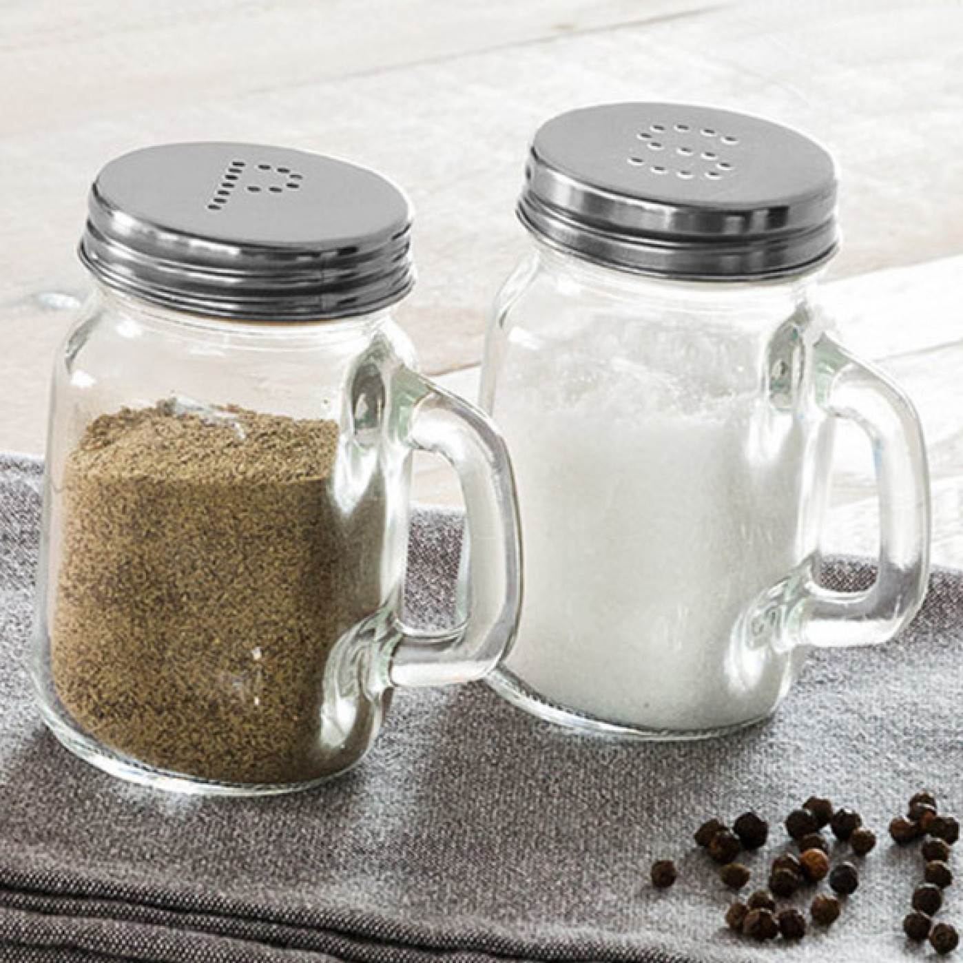 Солонка и перечница Mason Jar Солонка и перечница Mason Jar
