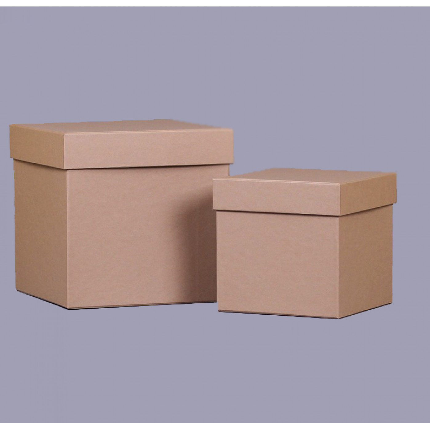 Подарочная коробка Крафт куб