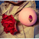 Ароматная бомбочка для ванны Ветивер с бутоном розы