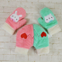 Парные варежки для влюбленных Bunny