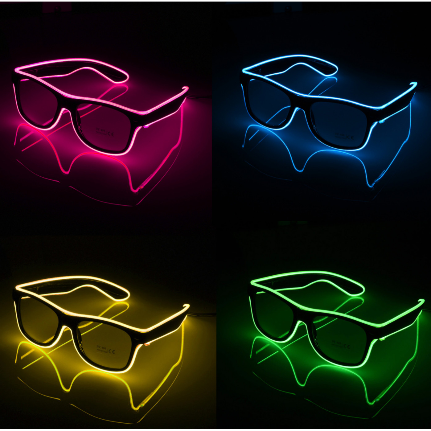 Светящиеся LED очки Classic