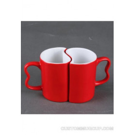 Набор чашек для влюбленных Две Половинки -2