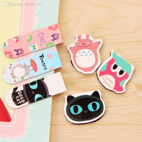 Набор магнитных закладок Тоторо-2