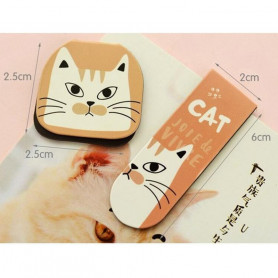 Набор магнитных закладок Котики-2