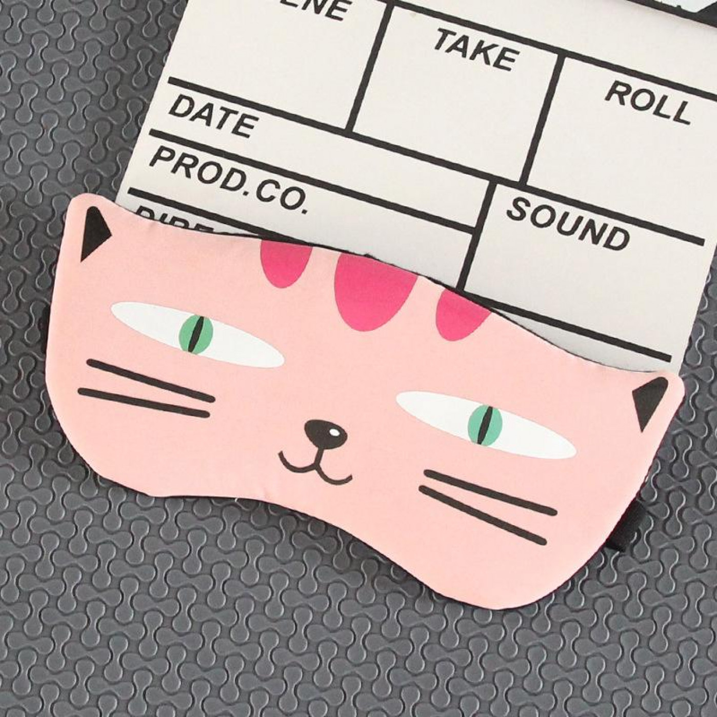 Маска для сна гелевая Pink Cat Маска для сна гелевая Pink Cat