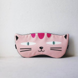 Маска для сна гелевая Pink Cat