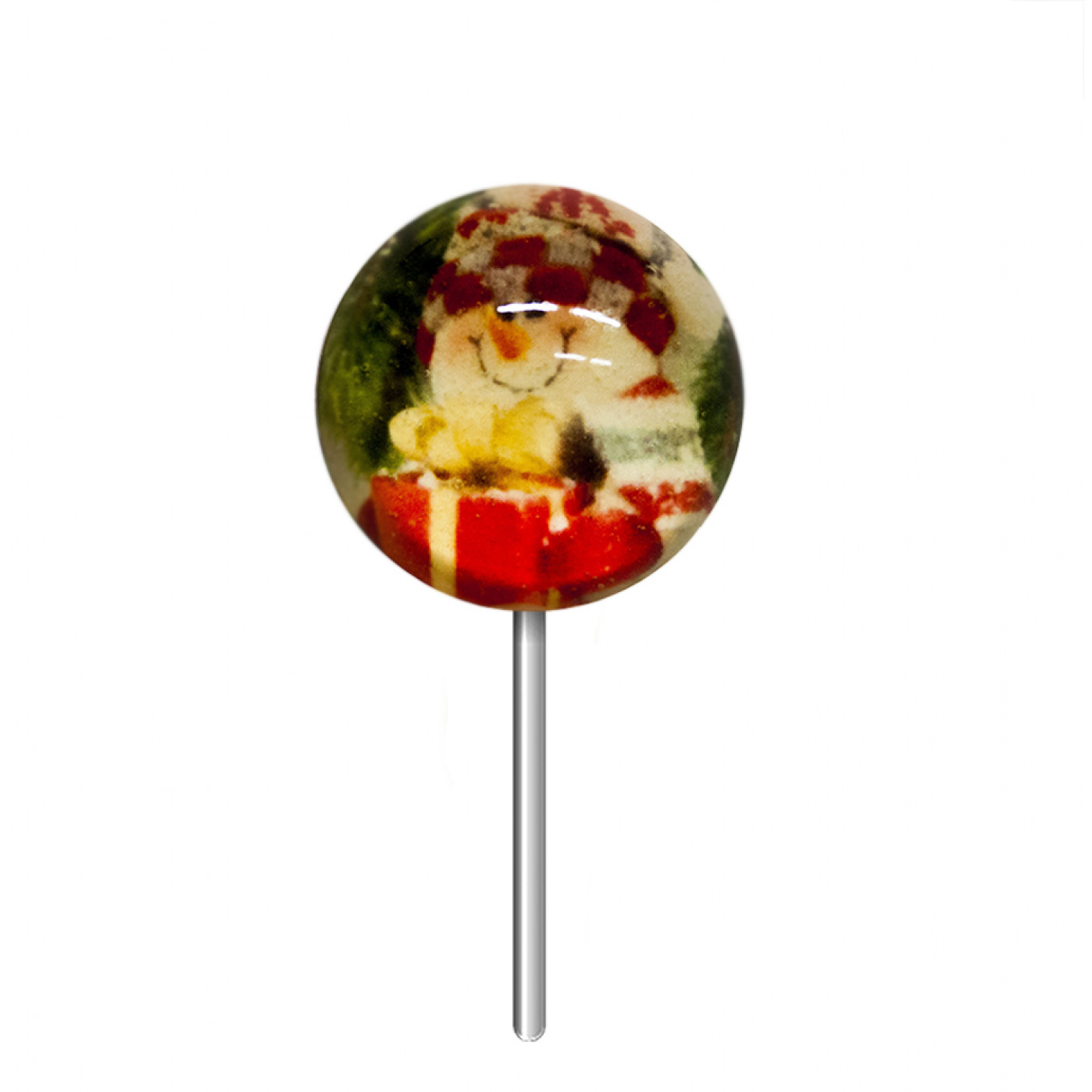 3D леденец Снеговик 3D леденец Снеговик