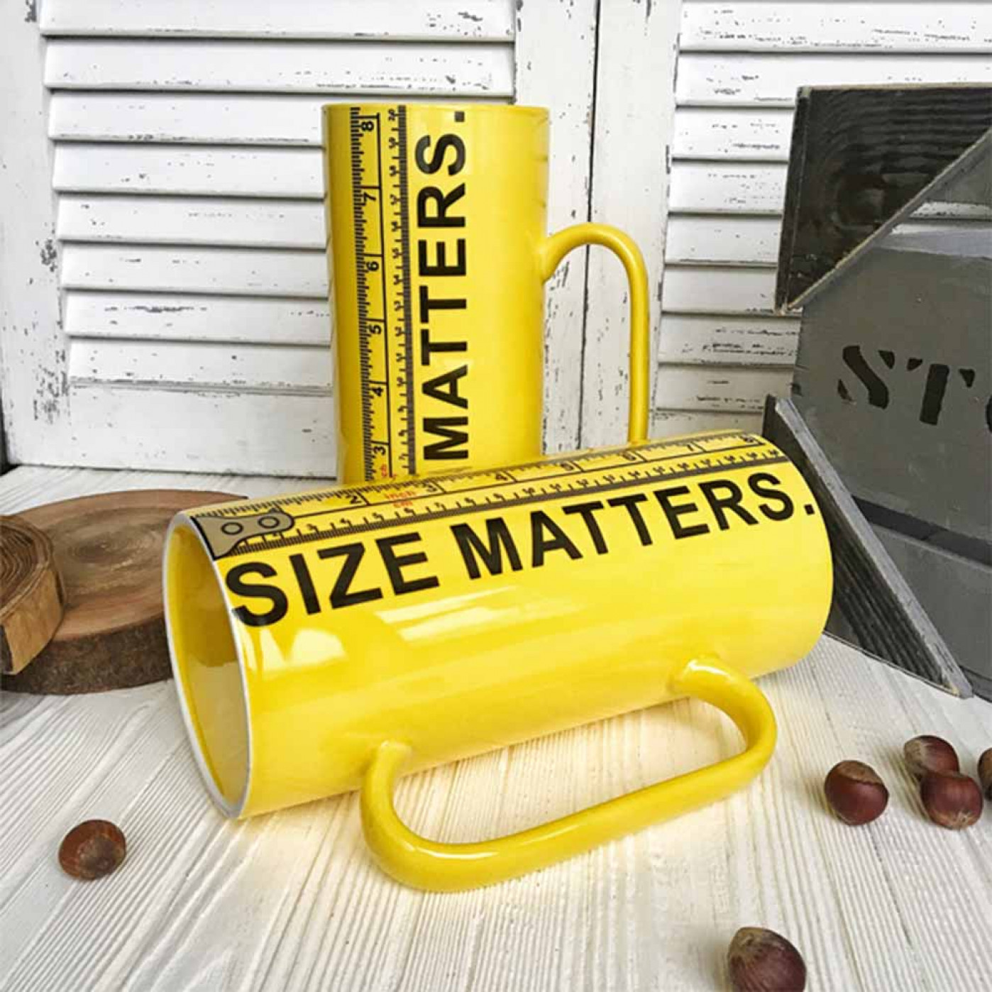 Кружка Рулетка Size Matters Кружка Рулетка Size Matters