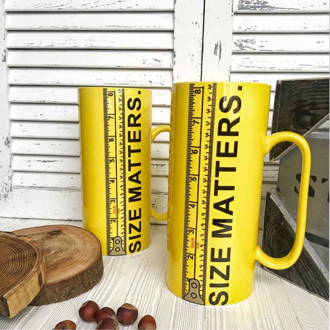 Кружка Рулетка Size Matters Кружка Рулетка Size Matters