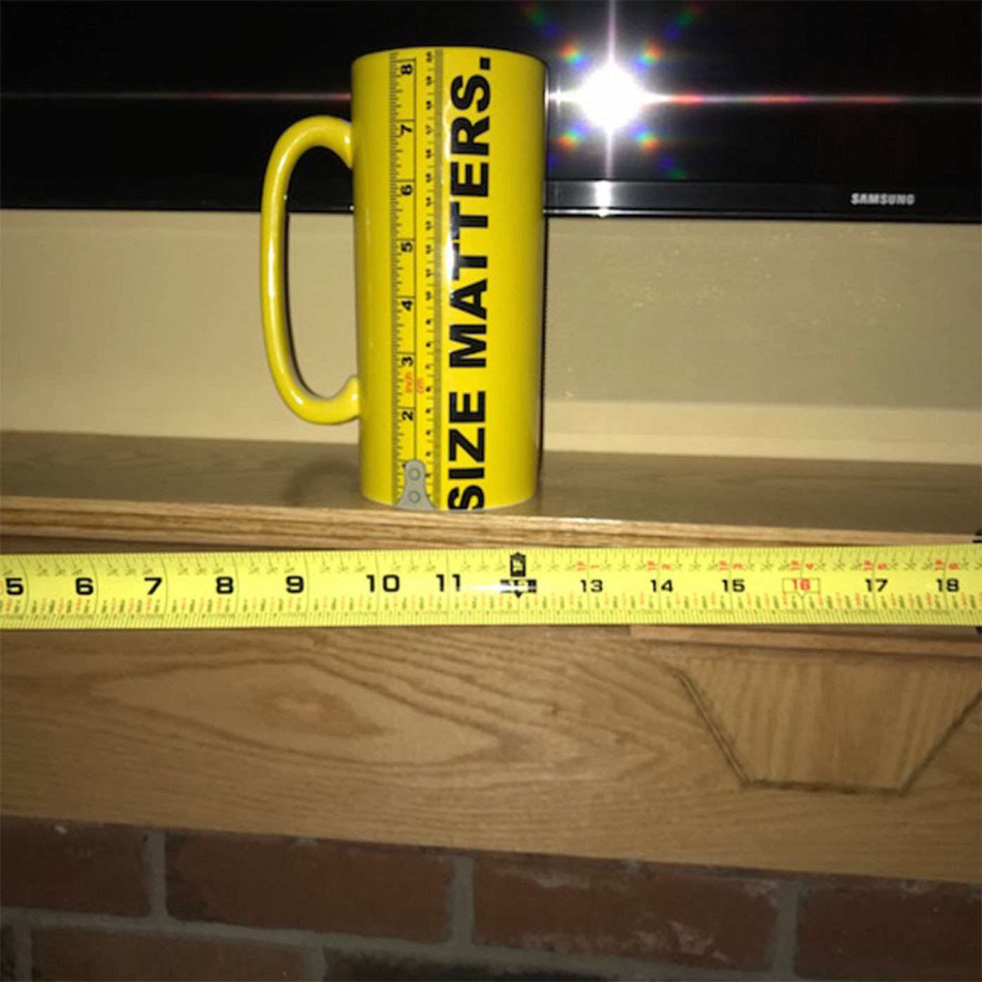 Кружка Рулетка Size Matters Кружка Рулетка Size Matters