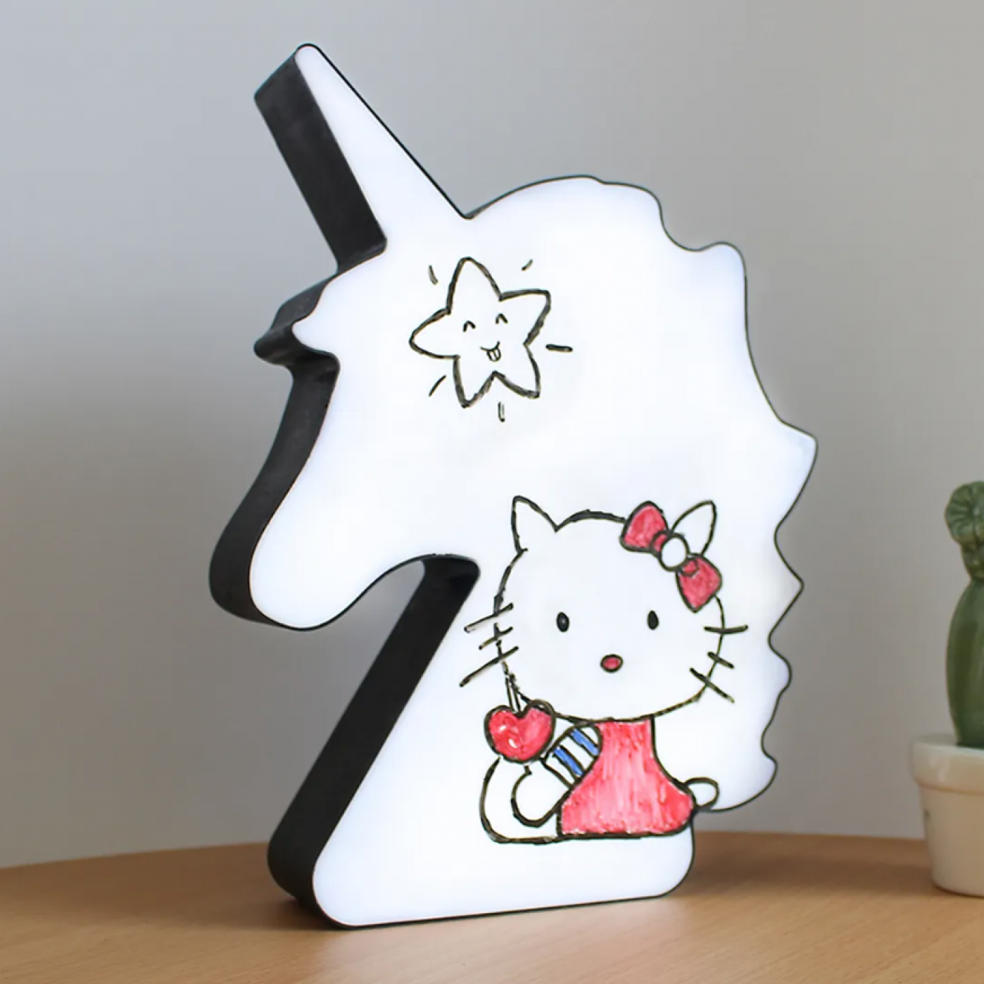 Светильник для рисования Единорог