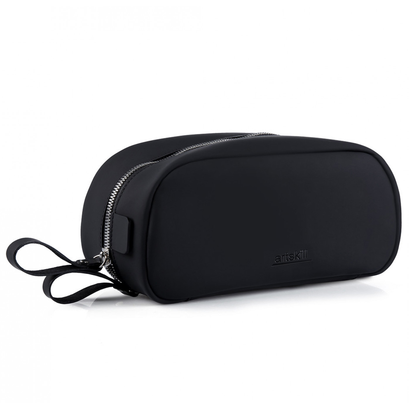 Artskilltouch кожаный дорожный несессер черный