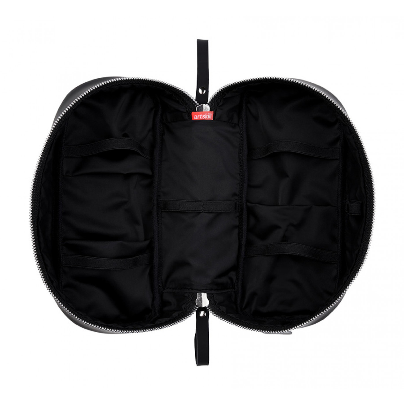 Artskilltouch кожаный дорожный несессер черный