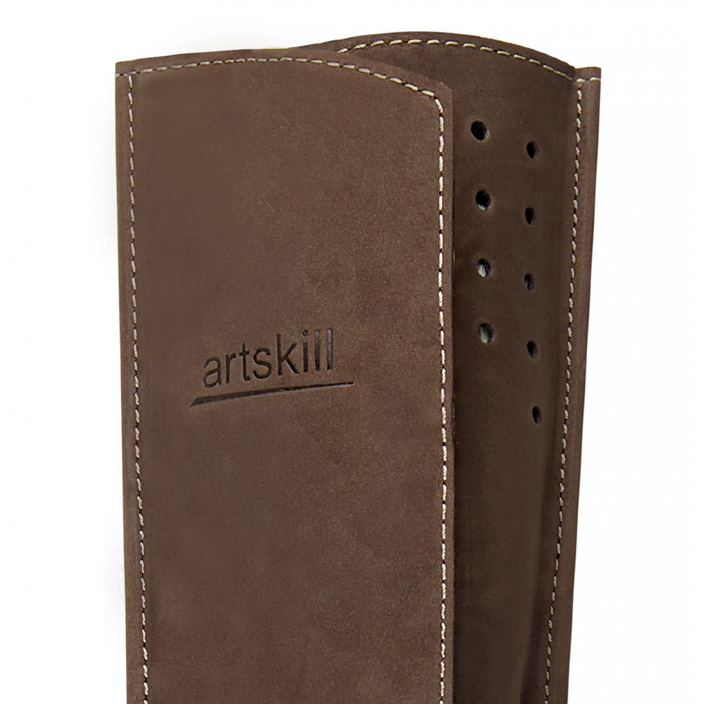 Artskill Brush PRO кожаный пенал для кистей Оранжевый