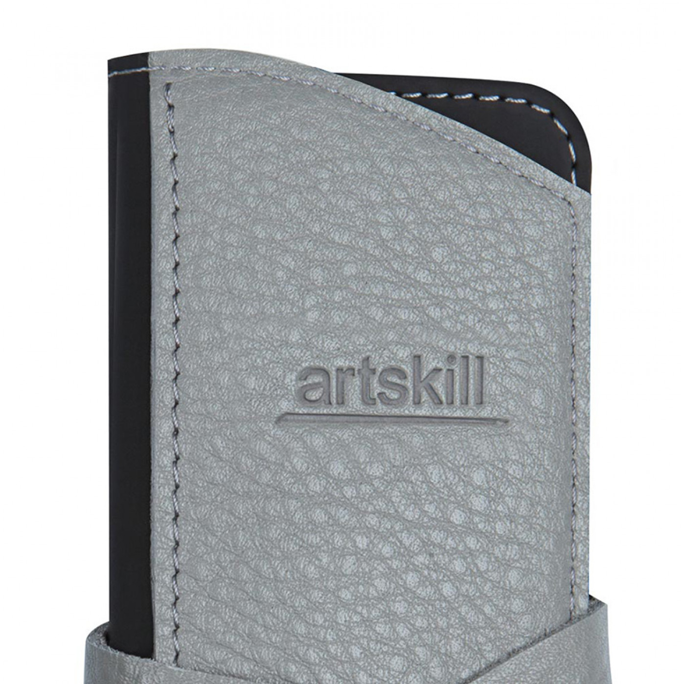 Пенал кожаный Artskill mini серый Пенал кожаный Artskill mini серый