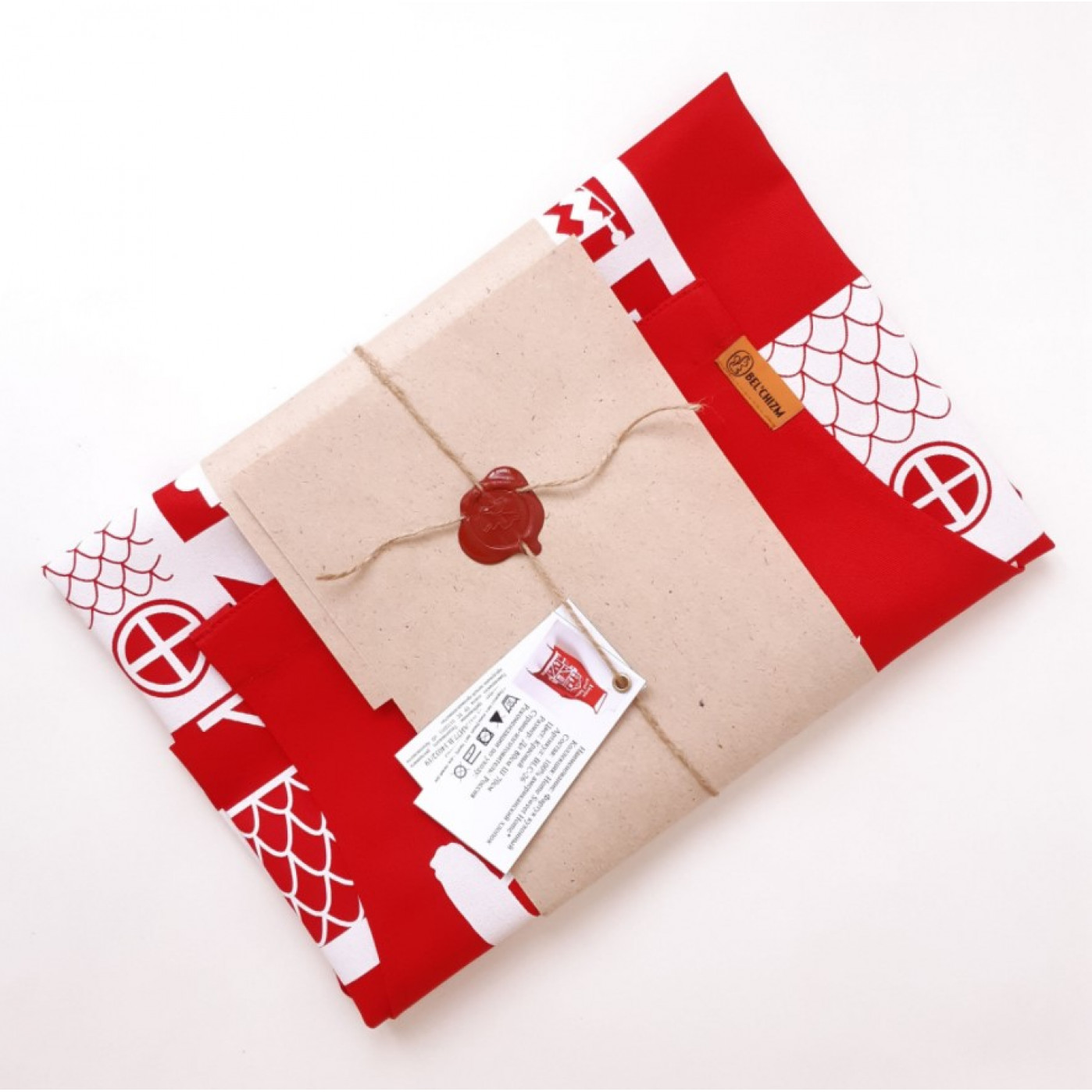 Кухонный фартук Home sweet home красный