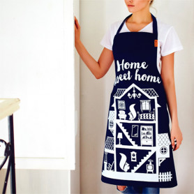 Кухонный фартук Home sweet home синий-2