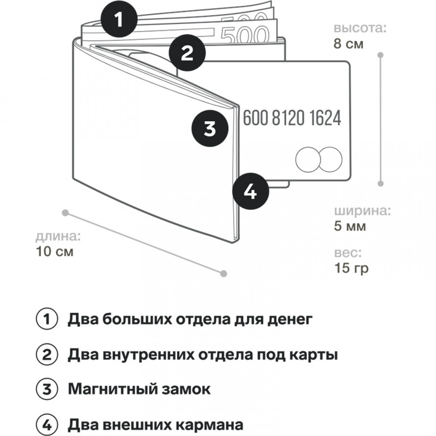 Кошелек New Wallet Construct Кошелек New Wallet Construct