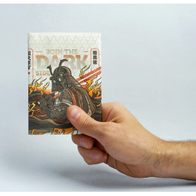 Обложка на паспорт New Wallet Darkside (материал Tyvek) -2