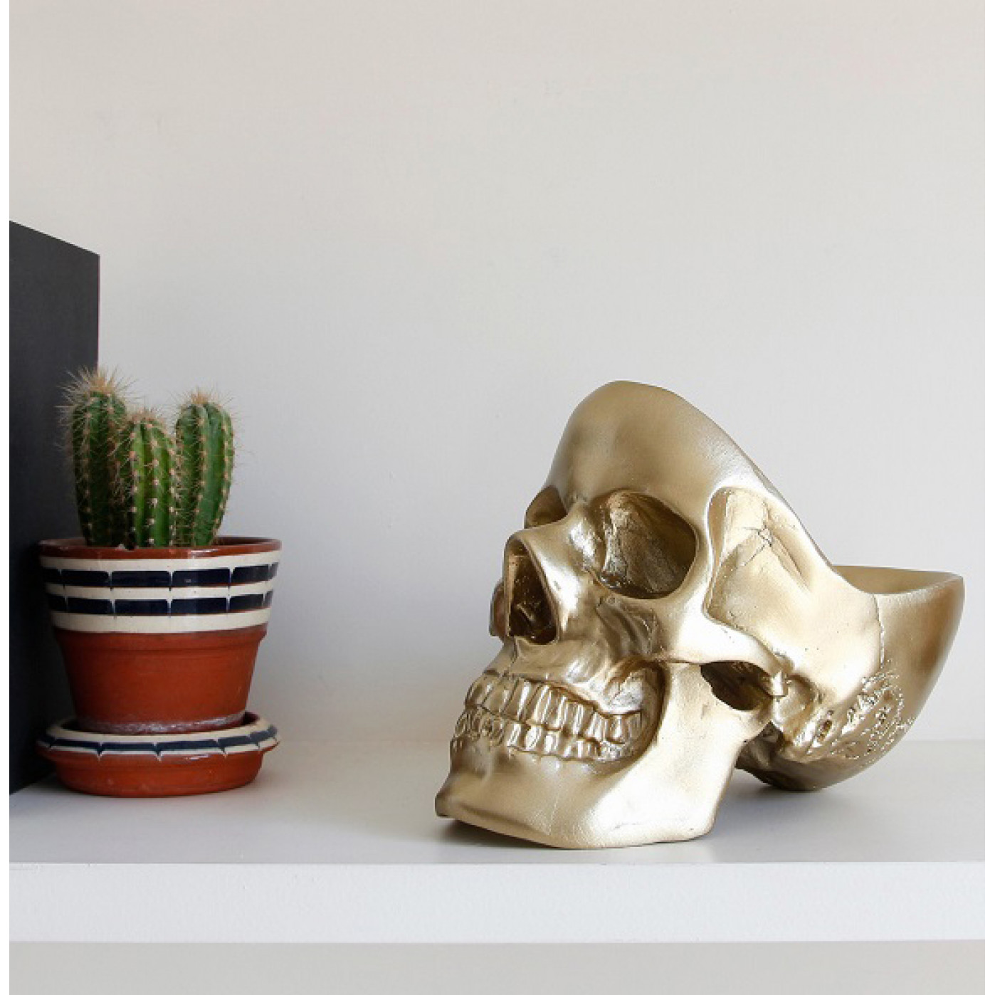 Органайзер для мелочей Skull золотой Органайзер для мелочей Skull золотой