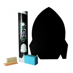 Магнитная грифельная доска Ракета-2