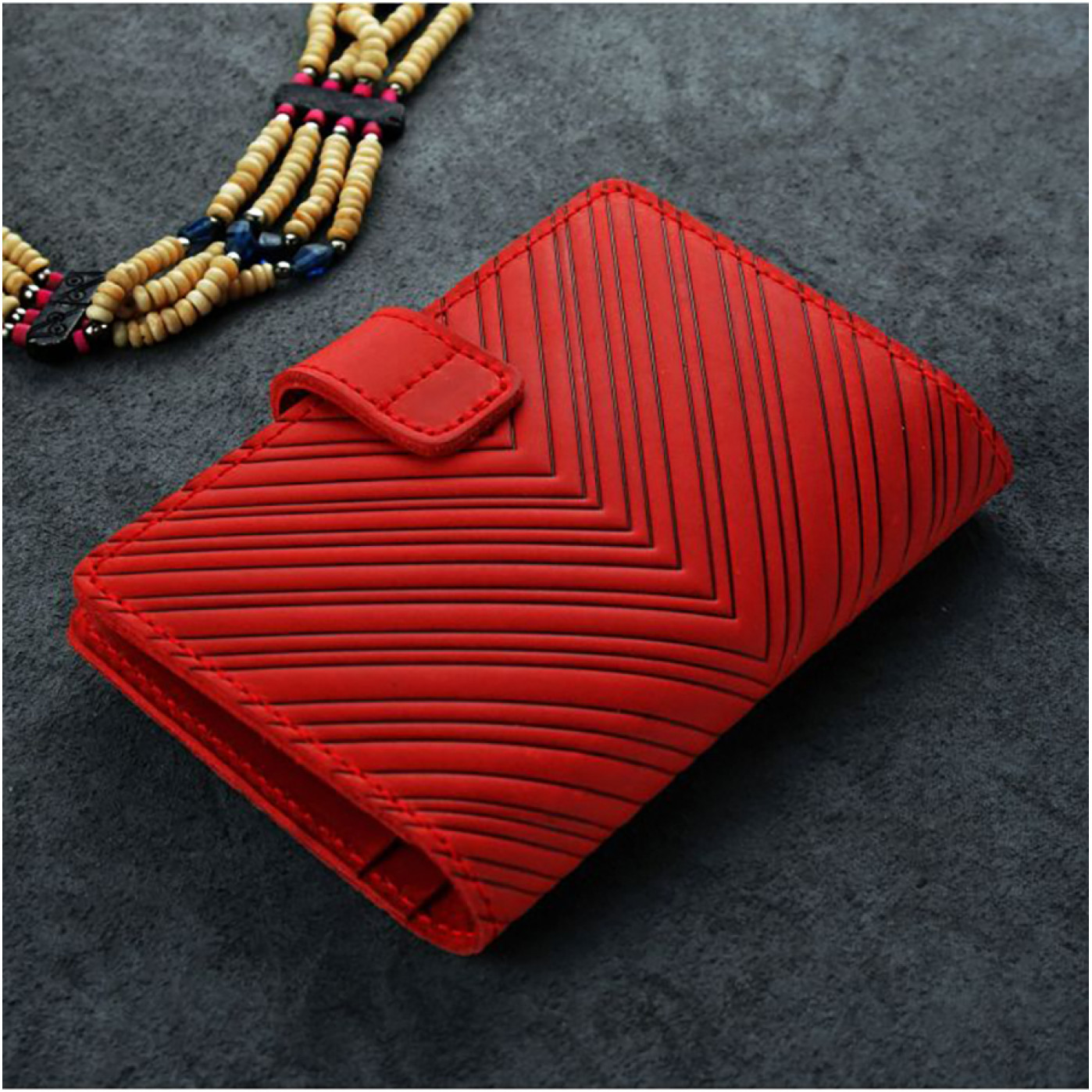 Обложка на паспорт 3.0 Ловец снов Коралл