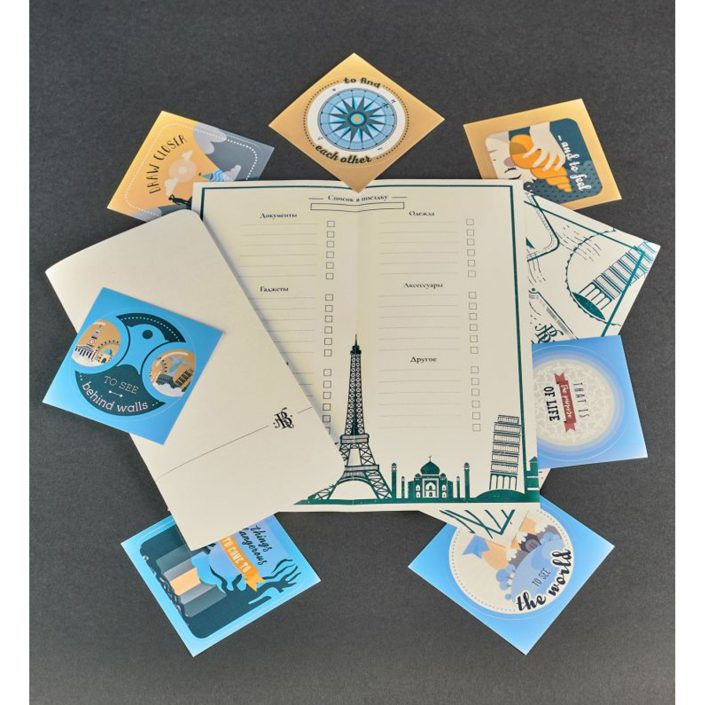 Тревел-кейс 1.0 BlankNote Малахит