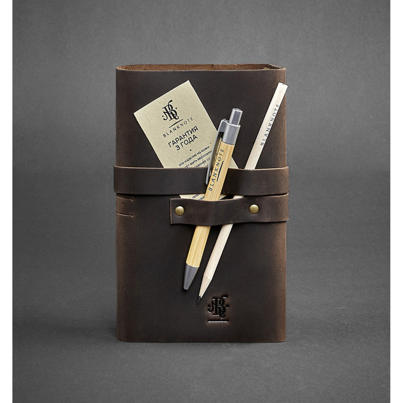 Кожаный софт-бук Blanknote 1.0 Орех