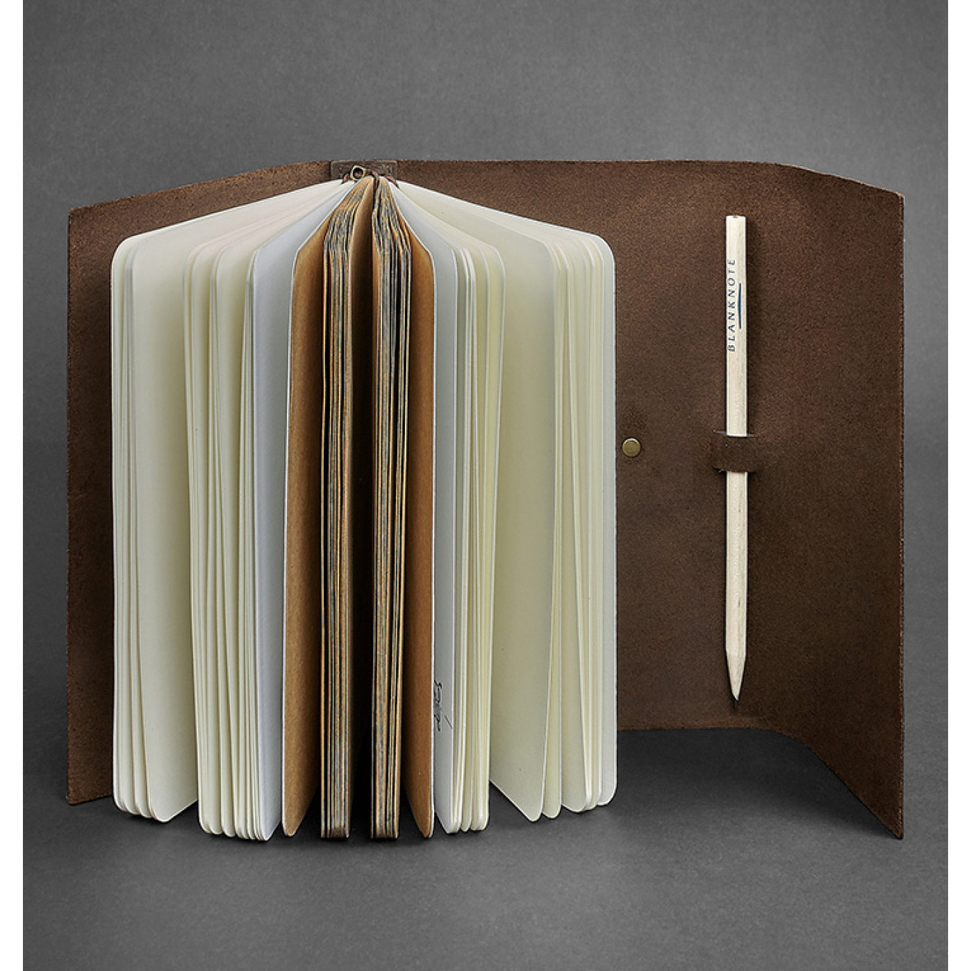 Кожаный софт-бук Blanknote 1.0 Орех