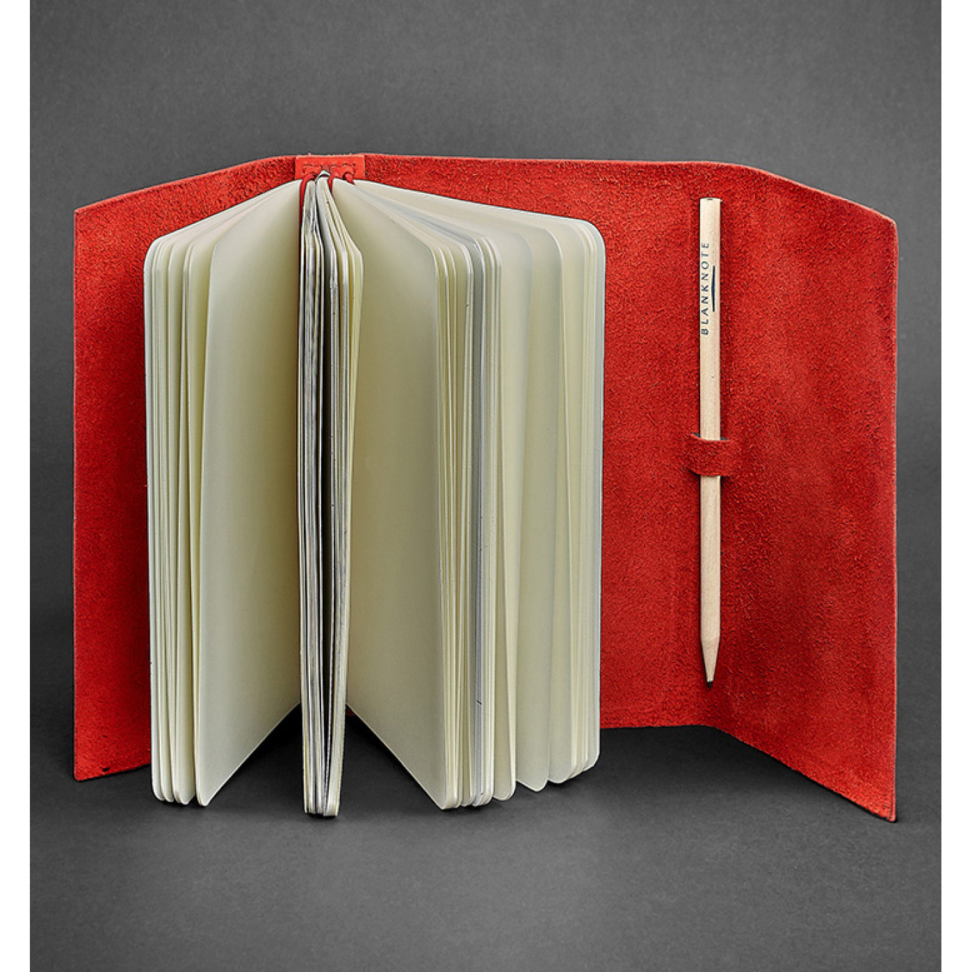 Кожаный софт-бук Blanknote 1.0 Коралл