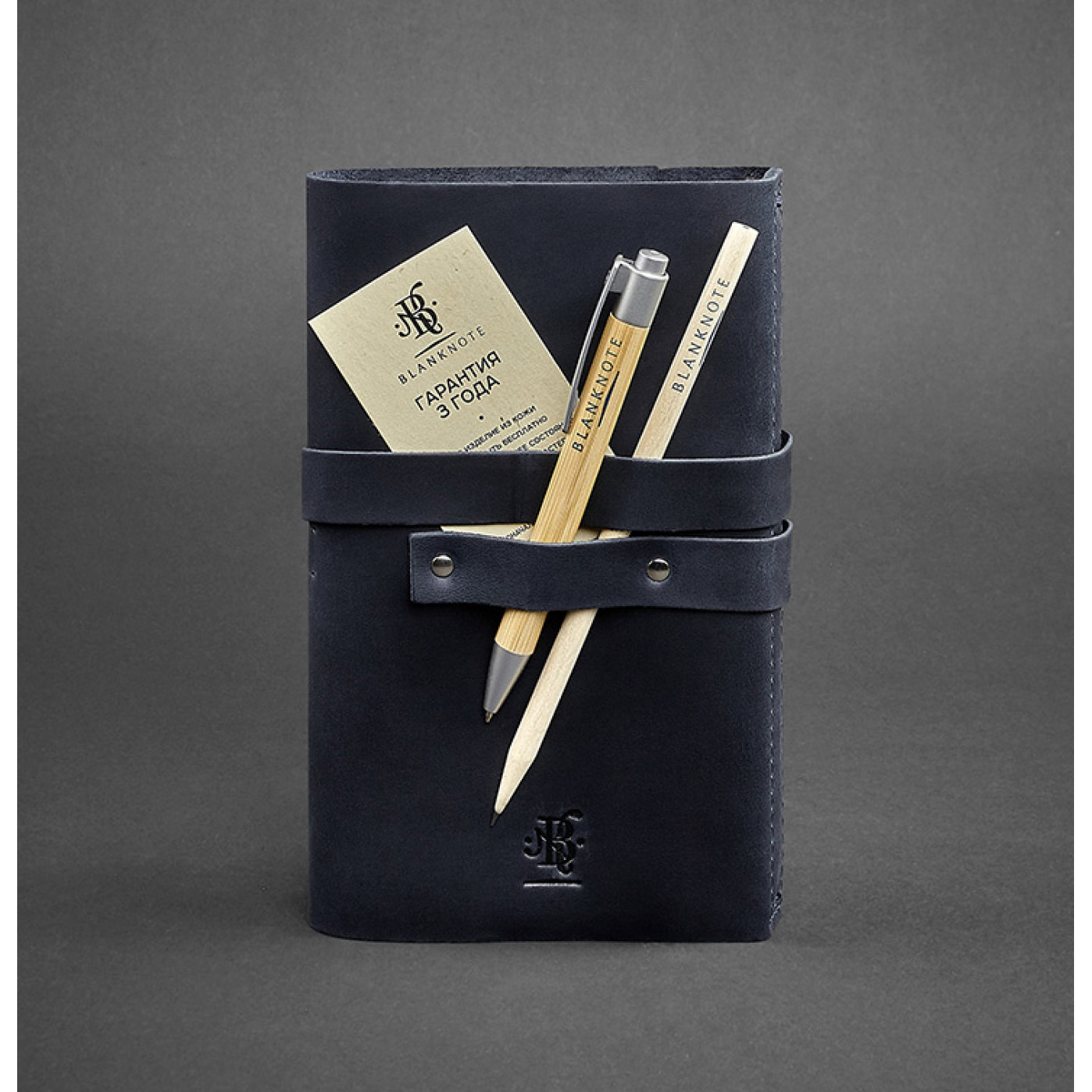 Кожаный софт-бук Blanknote 1.0 Ночное небо