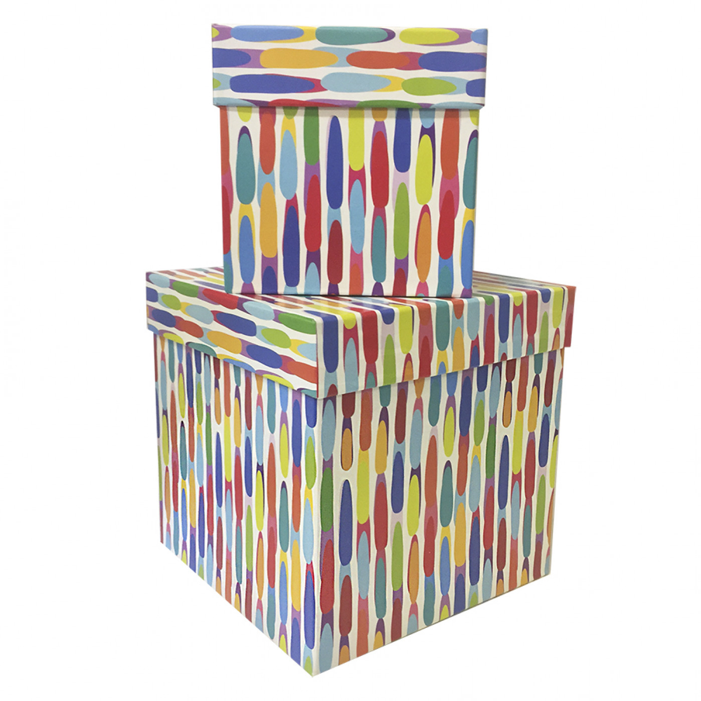 Подарочная коробка куб Абстракция