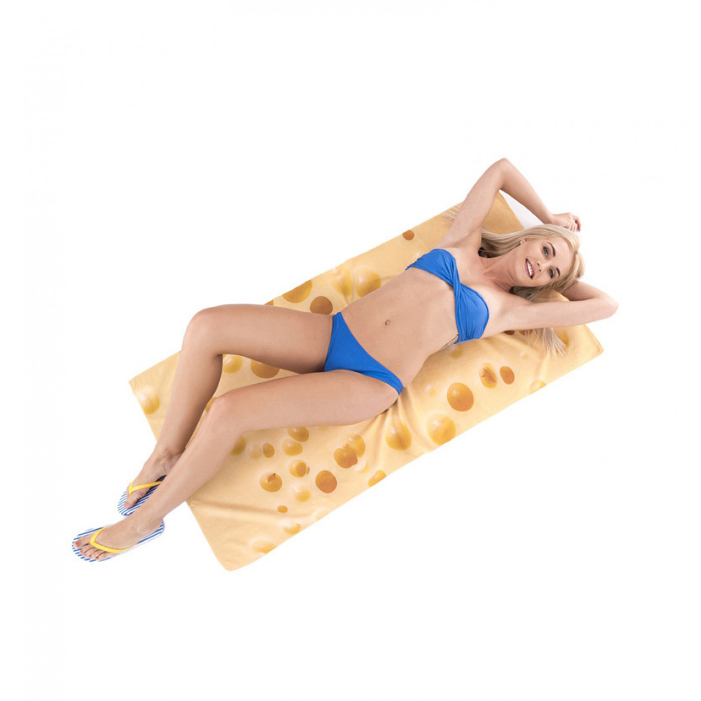 Пляжное полотенце Сыр