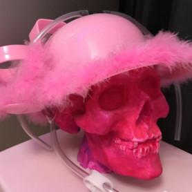 Розовая пивная каска-2 Розовая пивная каска-2