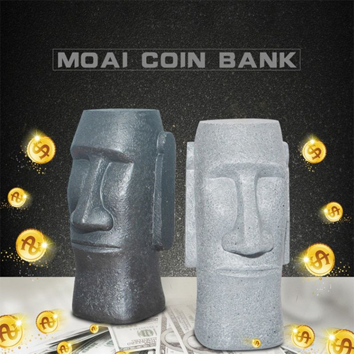 Копилка Moai
