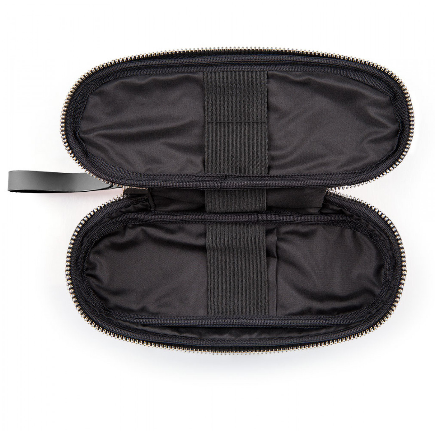 Beautystone mini кожаная косметичка серая