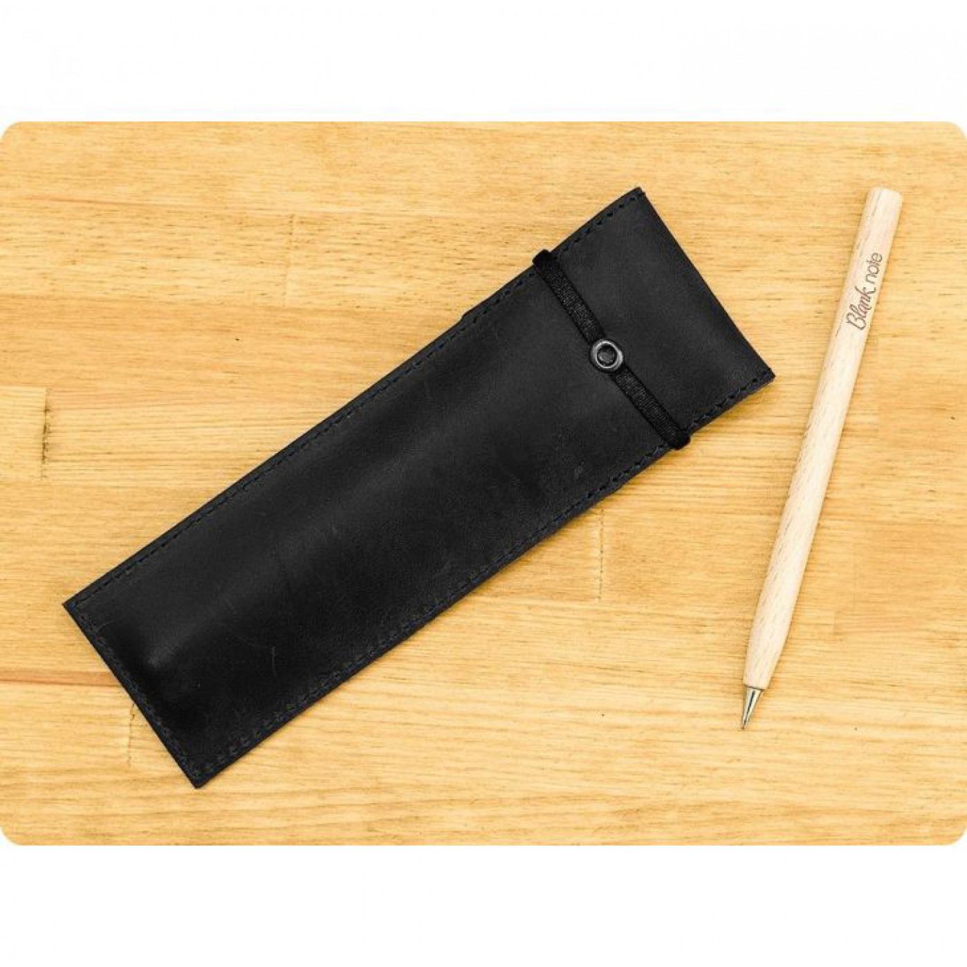 Кожаный чехол для ручек BlankNote Графит