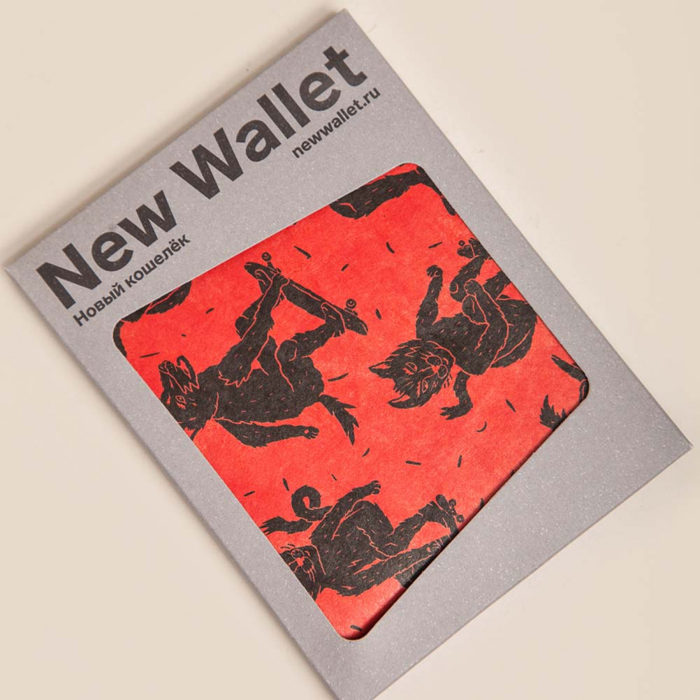 Кошелек New Wallet Skateanimal