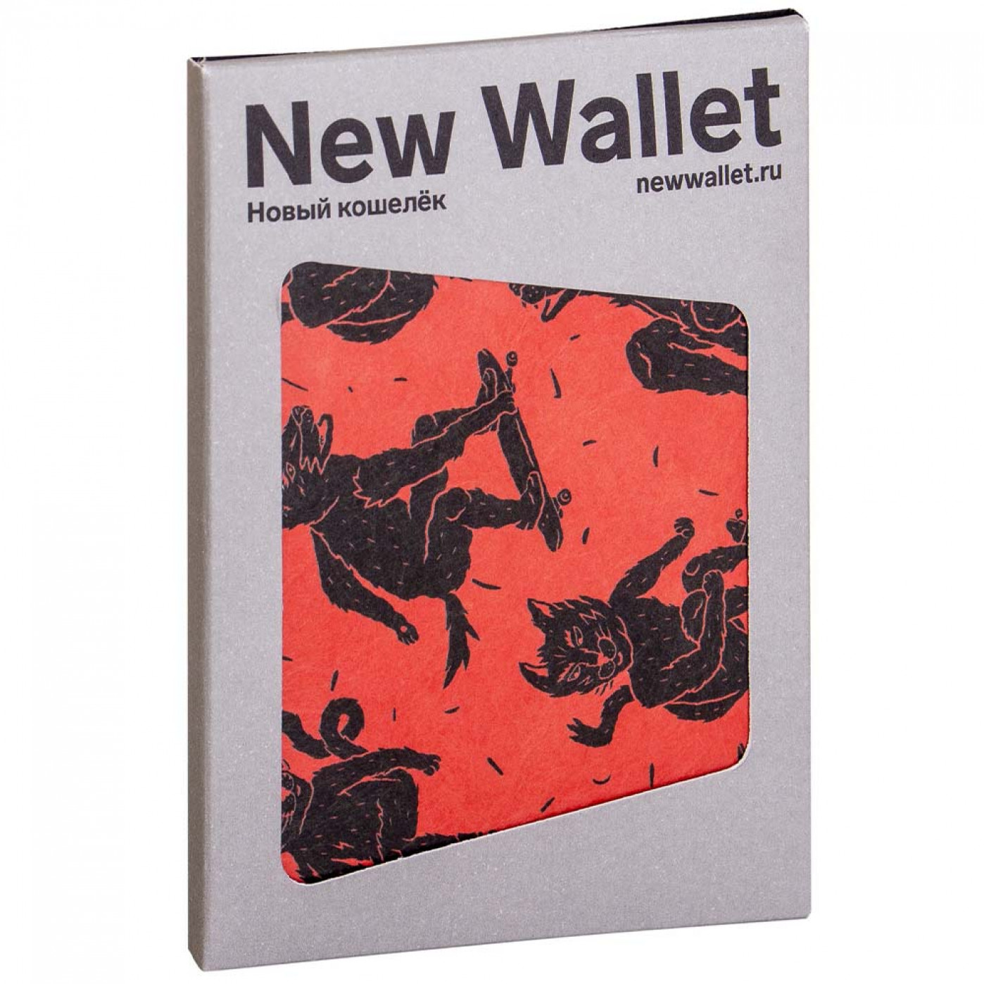 Кошелек New Wallet Skateanimal