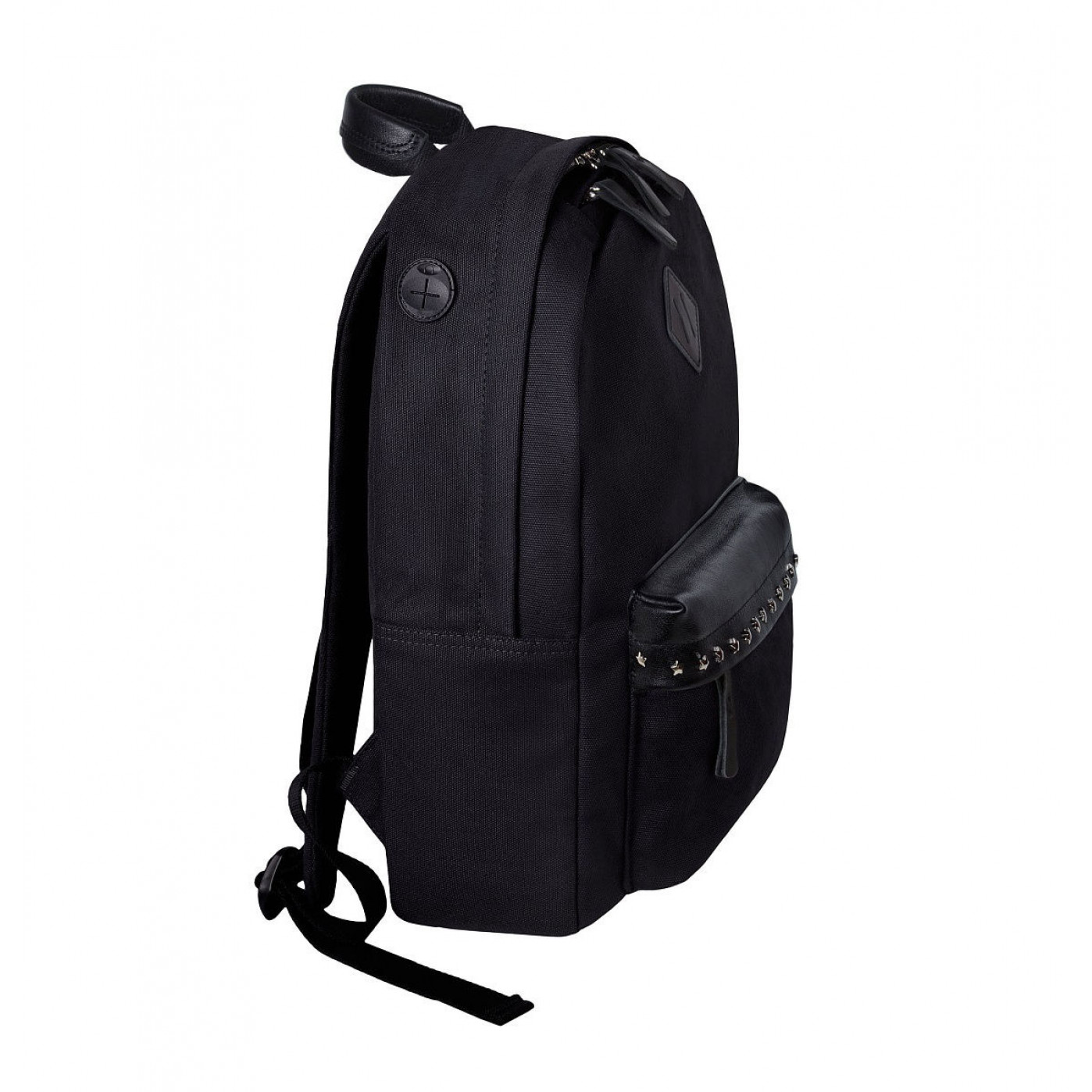 Рюкзак United Academy Sexy Moto Моно Черный Кнопки Звезды