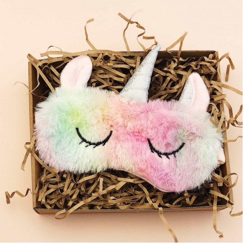

Маска для сна Colorful unicorn