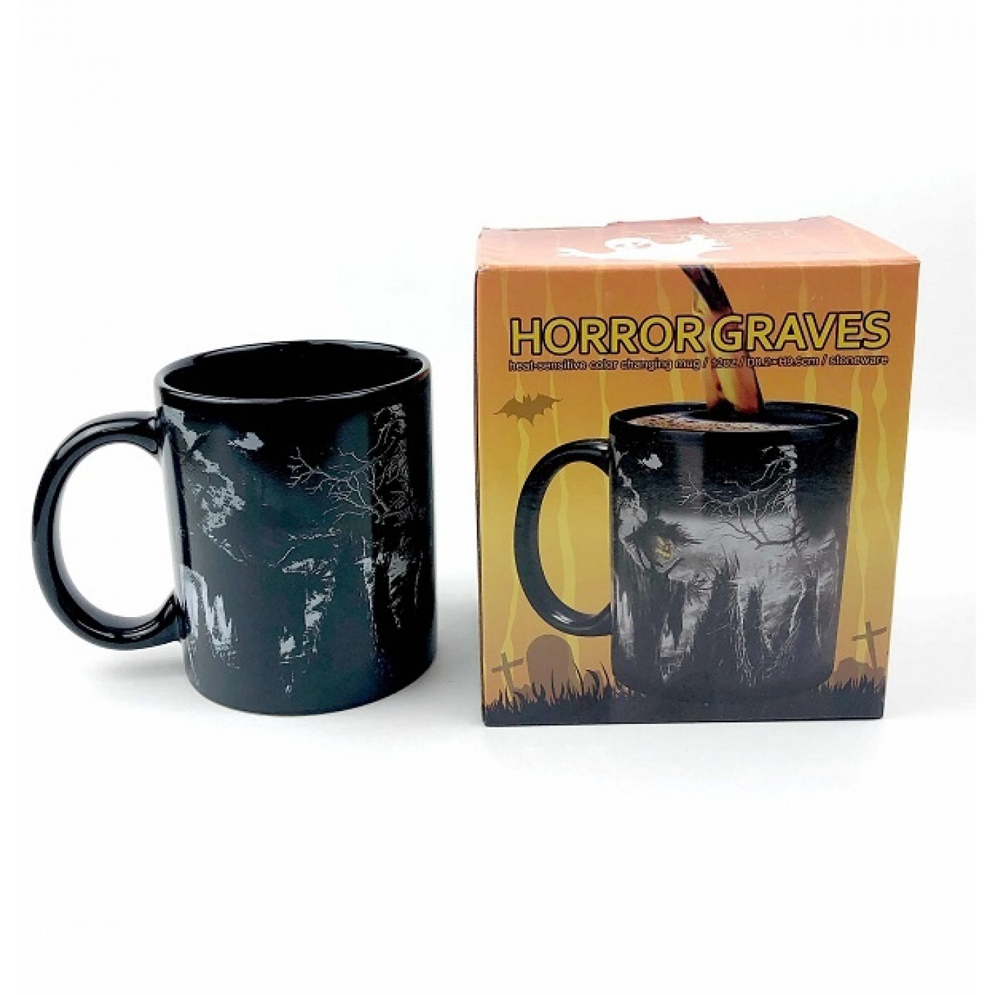 Кружка-хамелеон Horror Graves