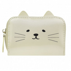 Кошелек Котик золотой