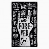 Полотенце махровое Rock-n-Roll 70 х 130 см