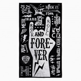 Полотенце махровое Rock-n-Roll 70 х 130 см