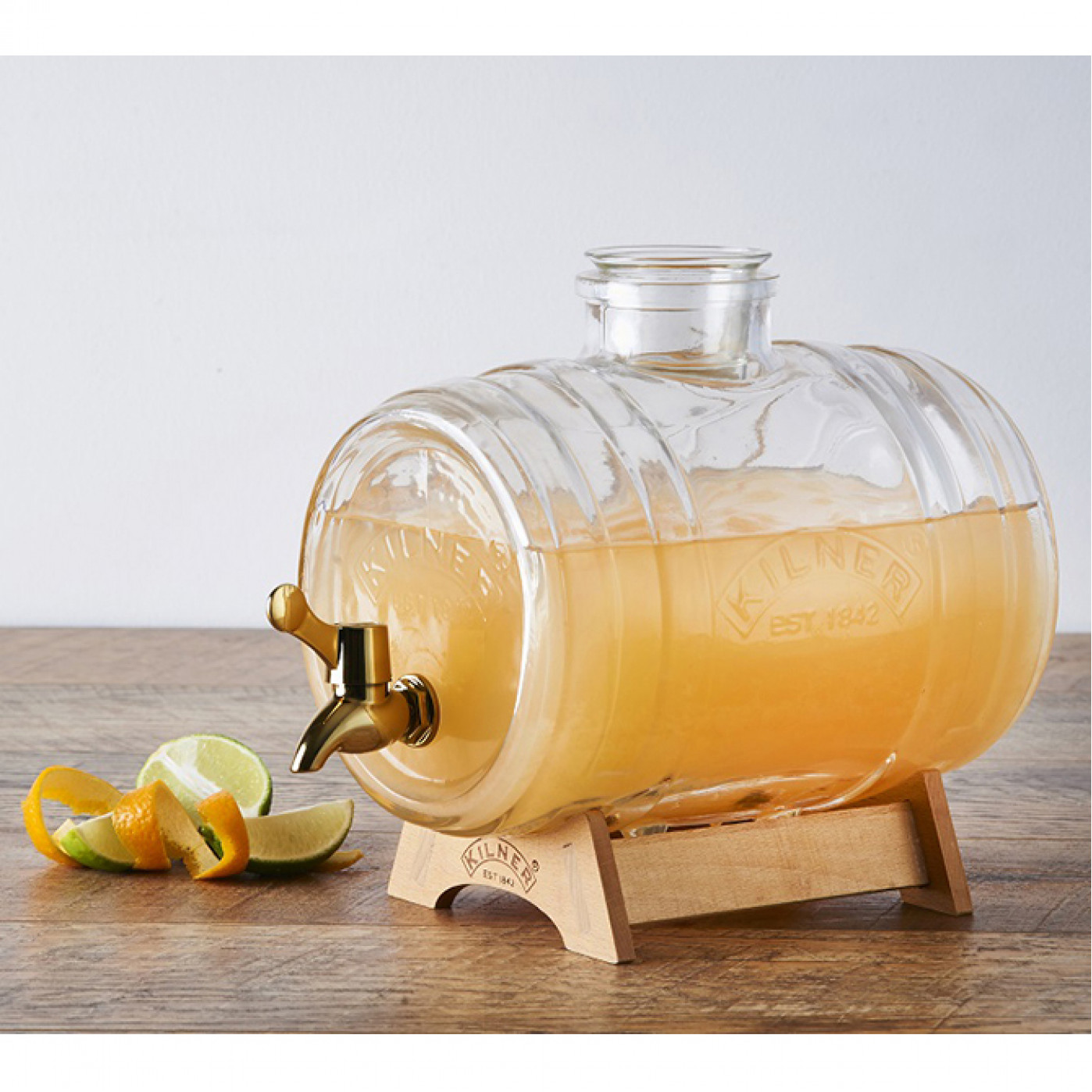 Декантер (диспенсер) для напитков Kilner Barrel 3 л
