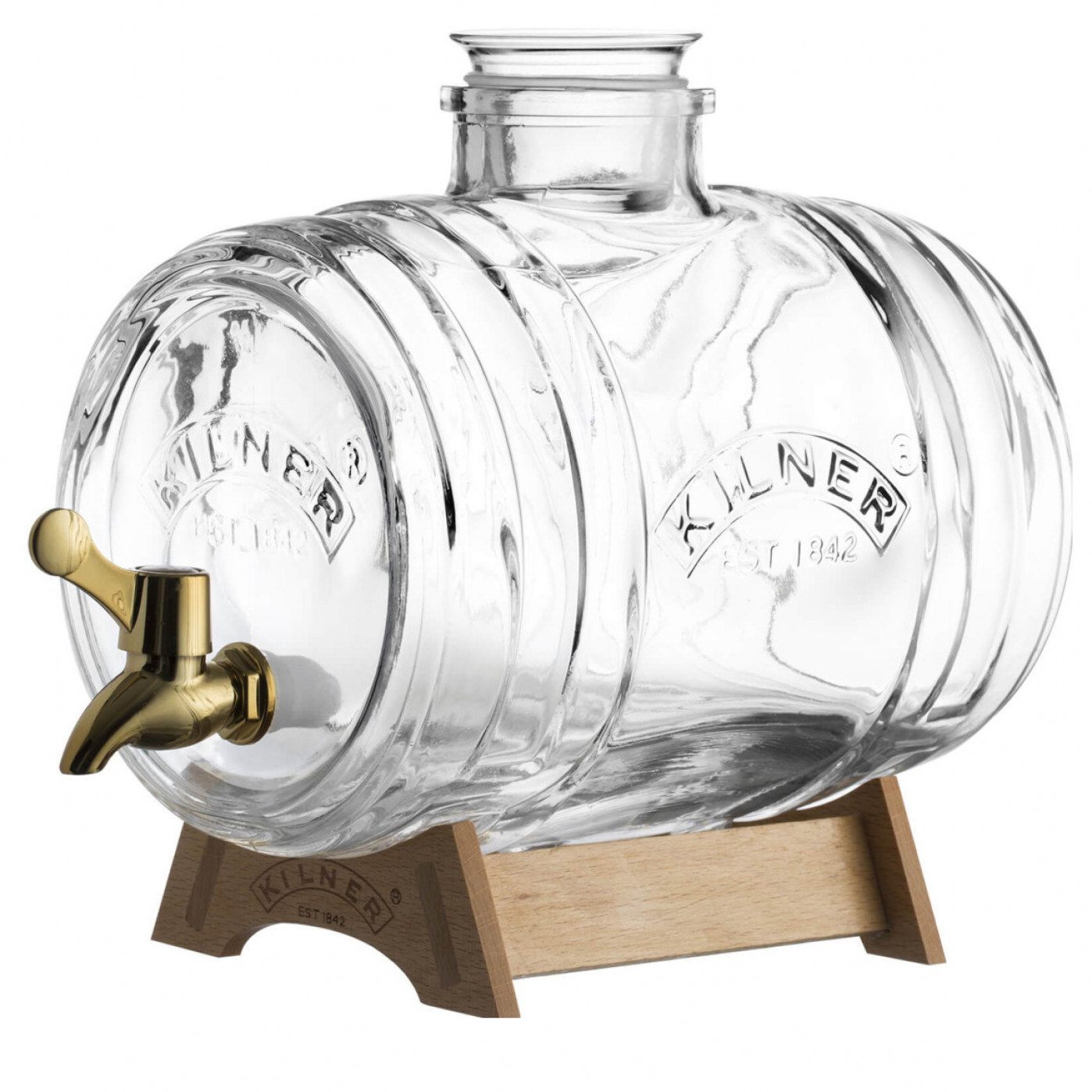 Декантер (диспенсер) для напитков Kilner Barrel 3 л