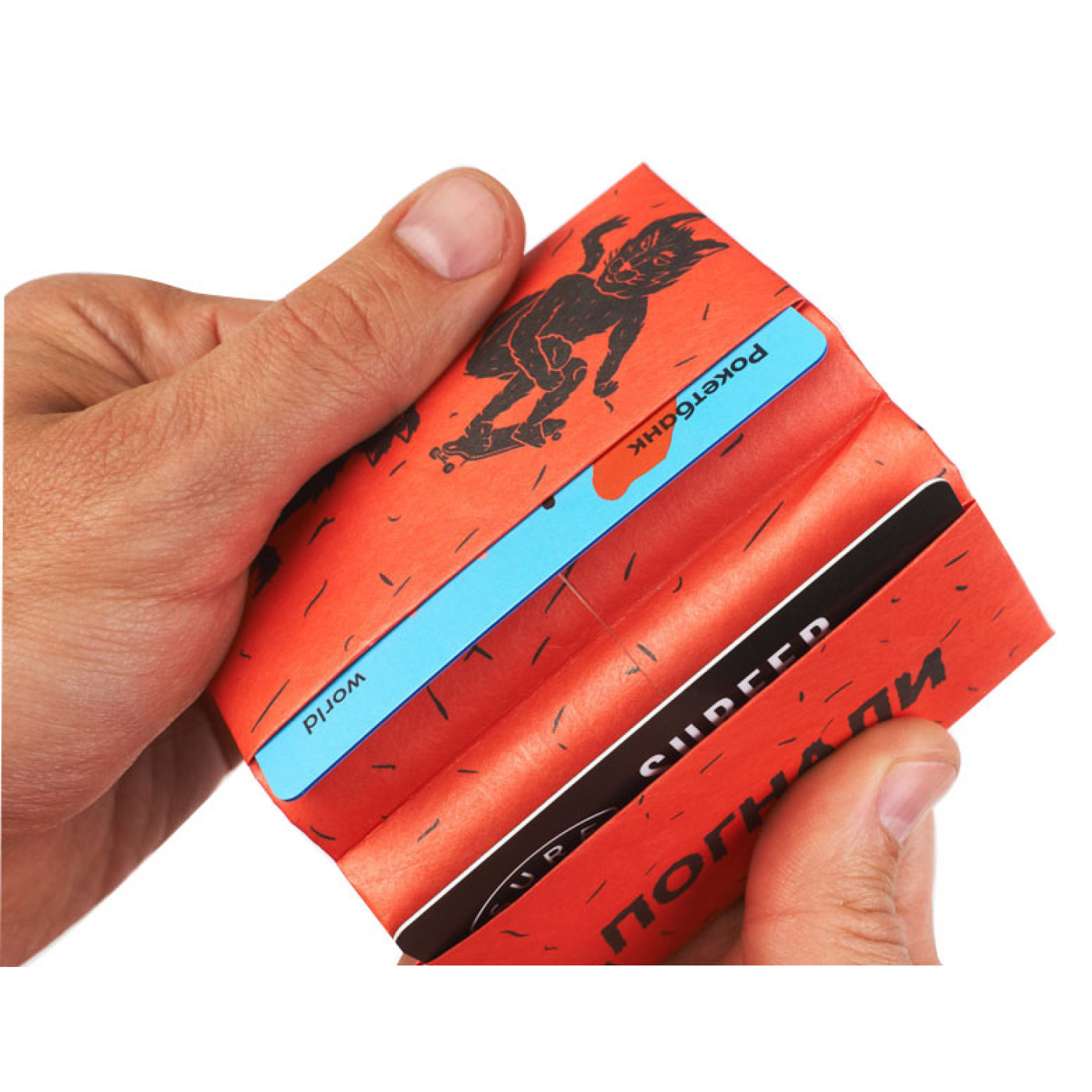 Картхолдер New Wallet New Skatewilde Картхолдер New Wallet New Skatewilde