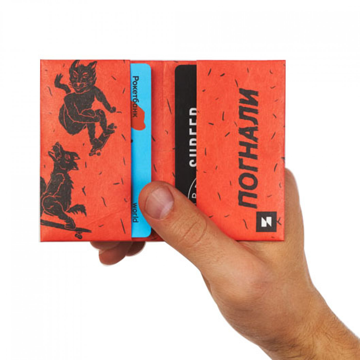 Картхолдер New Wallet New Skatewilde Картхолдер New Wallet New Skatewilde
