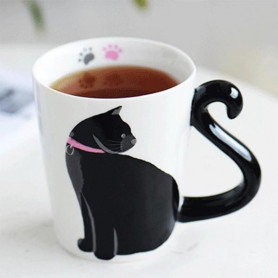 Кружка Черная кошка-2